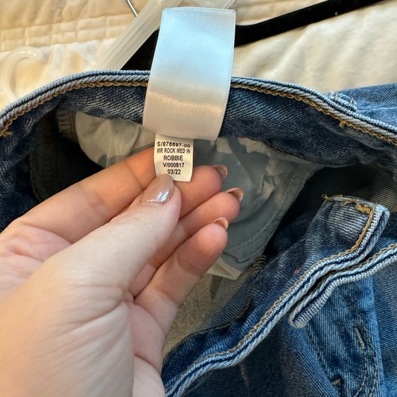 Old Navy plus size distressed mid rise rockstar super skinny jeans size 20 - Picture 7 of 7